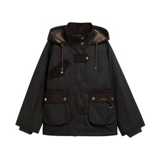 Barbour Willowmere Wax Jacket - Jackets - Mujer - Marr&oacute;n - S