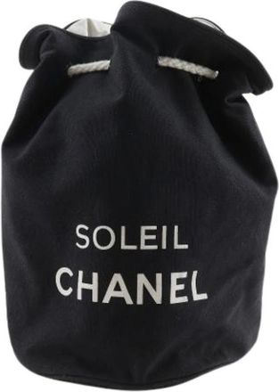 Chanel Pre-owned Bucket Bags, female, Black, Size: ONE SIZE Pre-owned Bucket Bag