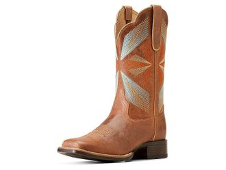 Ariat Oak Grove Western Boot Womens Shoes Maple Glaze : 5.5 B - Medium, Leather
