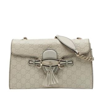 Gucci Pre-owned Emily Borsa a Spalla - - Pre-owned - Donna - Beige - ONE SIZE
