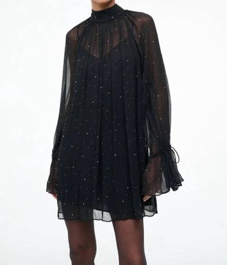 Staud Roux Dress In Black