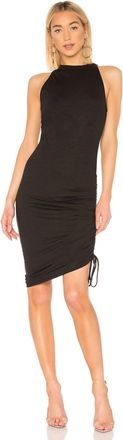 N:Philanthropy Peach Jersey Dress In Black Cat