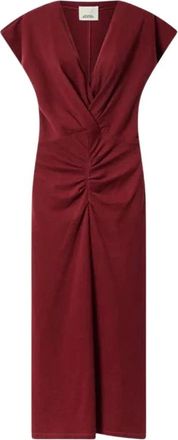 Isabel Marant Nadra Dress - female - Isabel Marant - Midi Dresses - Red - XS - Dresses