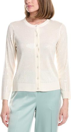 Anne Klein Sequin Cardigan
