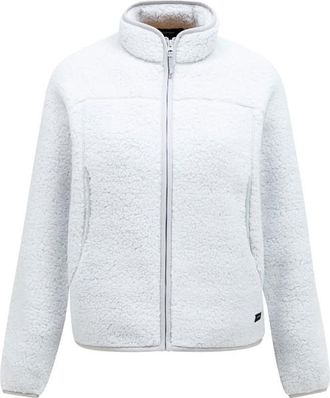 Peak Performance Wildrush Pile Jacket Fleecejacke f&uuml;r Damen | wei&szlig;/grau