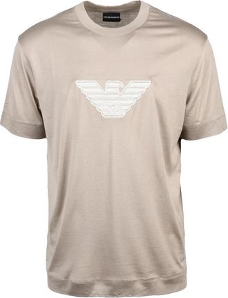 Emporio Armani t-shirt - Heren - T-shirts - Beige - L - Tops
