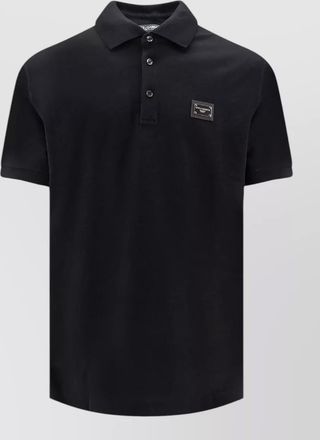 Dolce & Gabbana cotton polo shirt short sleeves collar
