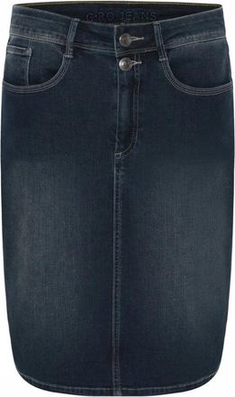 C.Ro Blauwe Denim Rok - Dames - Spijkerrokken - Blauw - XL - Denim - Rokken