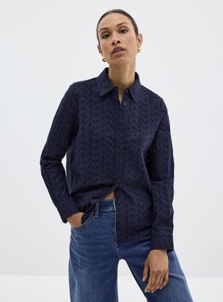 Contemporaine Womens Broderie anglaise shirt