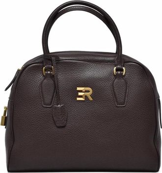 Ermanno Scervino Tassen, Dames, Bruin, ONE Size, Leer, Anita Handtas