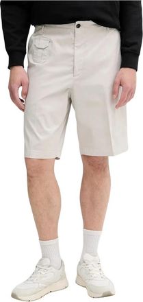 Liu Jo Casual Shorts - Heren - Korte Broeken - Grijs - XL - Katoen - Korte Broeken
