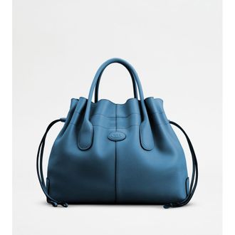 Tod's Di Bag in Leather Small with Drawstring
