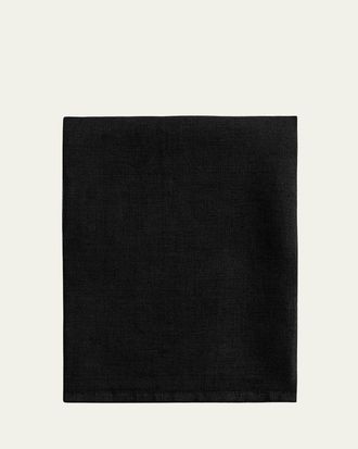 L'OBJET Linen Sateen Napkins S4 Black