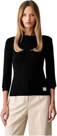 A|X Armani Exchange Mujer, Jerseys, Negro, Talla: M