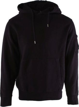 C.P. Company C.p. Company, Hoodies & sweatvesten, Heren, Paars, S, Katoen, Paarse Katoenen Sweater voor Mannen