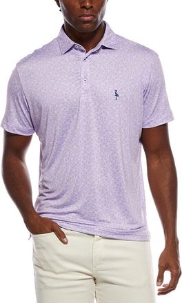 Tailorbyrd Tailorbyrd Summer Floral Printed Performance Polo Shirt