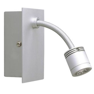 Netlighting Techled Reading Light Aluminum in Grey