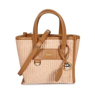Furla Dames, Tassen, Beige, Maat: ONE Size Katoen
