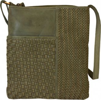 Milo Womens Bologna Hand Bag In Olive