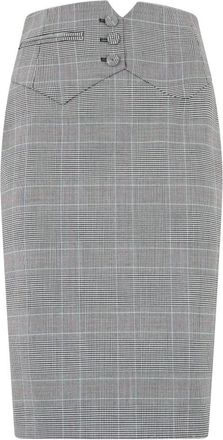 Moschino Rokken, Dames, Veelkleurig, 2Xl, Wol, Striped Bodycon Dress