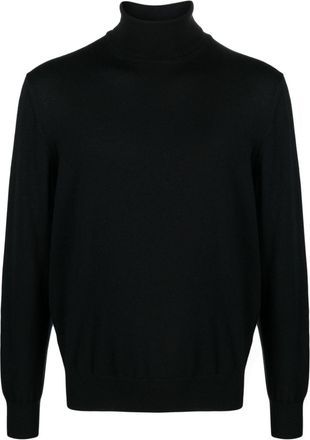 La Fileria roll-neck virgin-wool jumper - unisex - Virgin Wool - 48 - Black