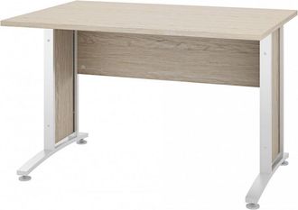OEM Escritorio De Oficina De Roble Blanco Cm 120 X 80 X 74 H