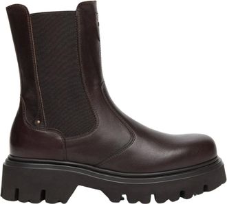 Nero Giardini Chelsea Stivali in Pelle - - Shoes - Donna - Marrone - 39 EU