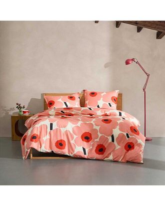 Marimekko Unikko Cotton Percale Comforter Set