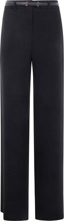 Max Mara Pantaloni con cintura - Nero