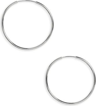 Argento Vivo Argento Vivo Endless Hoop Earrings at Nordstrom