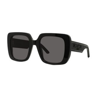 Dior Square Full Rim Sunglasses - Black