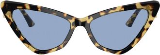 Jimmy Choo London Sunglasses, unisex, Multicolor, Size: 55 MM JC 5008 Cat Eye Sunglasses