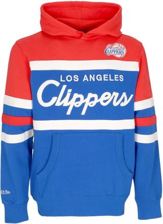 Mitchell & Ness NBA Head Coach Hoodie Loscli Original - Heren - Hoodies - Veelkleurig - XL - Katoen - Hoodies & sweatvesten