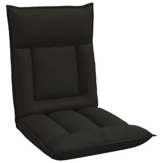 vidaXL Sill&oacute;n Ajustable Negro Cuero Sint&eacute;tico Vidaxl