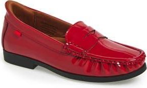Marc Joseph New York Brightwater Ave Patent Penny Loafer in Red Patent at Nordstrom Rack, Size 6.5