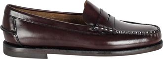 Sebago Mocassino Classic Dan - Dames - Loafers - Rood - 37 EU - Leer - Schoenen