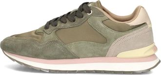 Hoff Groene Los Angeles Sneakers - Dames - Sneakers - Groen - 40 EU - Wol - Schoenen