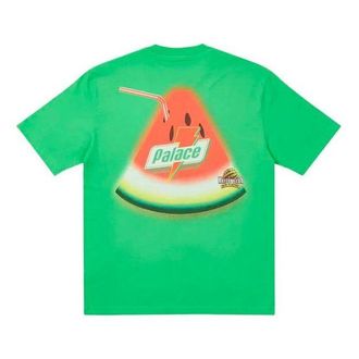 Palace Sugar T-Shirt Logo Short Sleeve Unisex Green P20TS026
