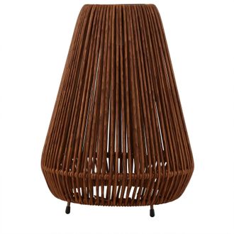 Lindby Lindby - L&aacute;mpara Solar Exterior amaria En Marr&oacute;n De Madera