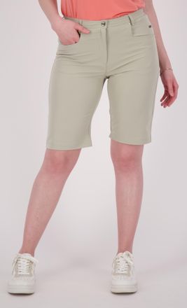 Deproc Bermudas DEPROC ACTIVE KENORA URBAN Short & kurze Hose, Damen, Gr. 36/38 (M), Normalgr&ouml;ssen, beige (sand), 97% Polyester; 3% Elastan, Hosen Bermudas, 