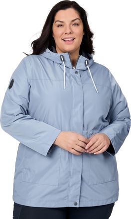 Free Country Womens Plus Size Rain Away Anorak Rain Jacket