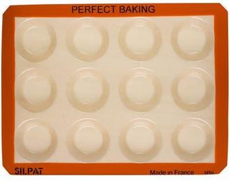 Silpat Perfect Non-Stick Tartelette Mold in Orange at Nordstrom