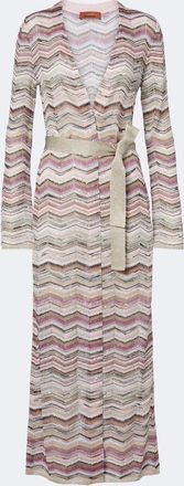 Missoni Zigzag lam&eacute; cardigan