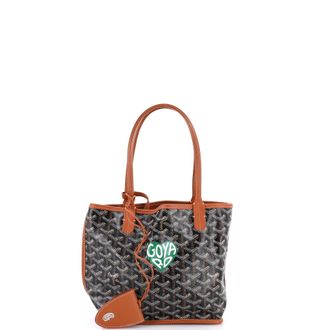 Goyard Anjou Reversible Tote Printed Coated Canvas Mini