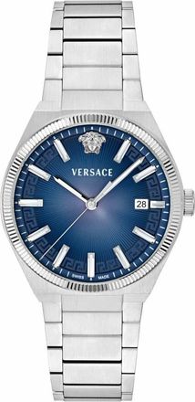 Versace V-Leo Bracelet Watch, 39mm in Stainless Steel at Nordstrom