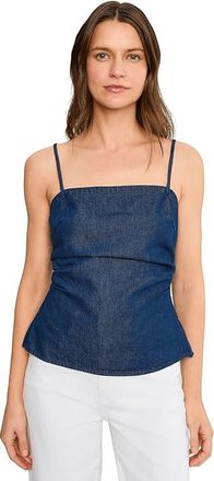 Madewell Sharona Update in Nostalgic Blue Womens Clothing Nostalgic Blue : 16, Cotton/Lyocell