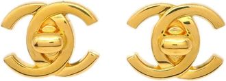 Chanel Orecchini a clip CC 1996 - Oro