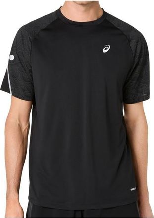 Asics Road Lite-Show S/S Top Laufshirt f&uuml;r Herren | schwarz