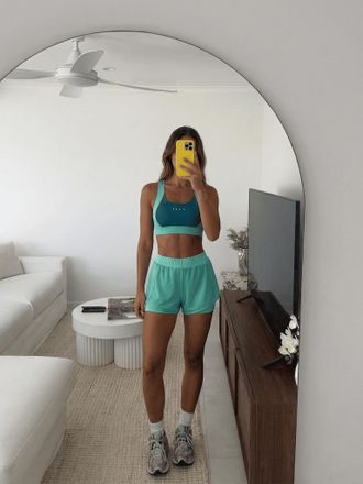 Born Living Yoga Top Darana Miami Green