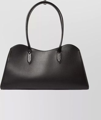 Stella McCartney ryder curved tote bag with top handles